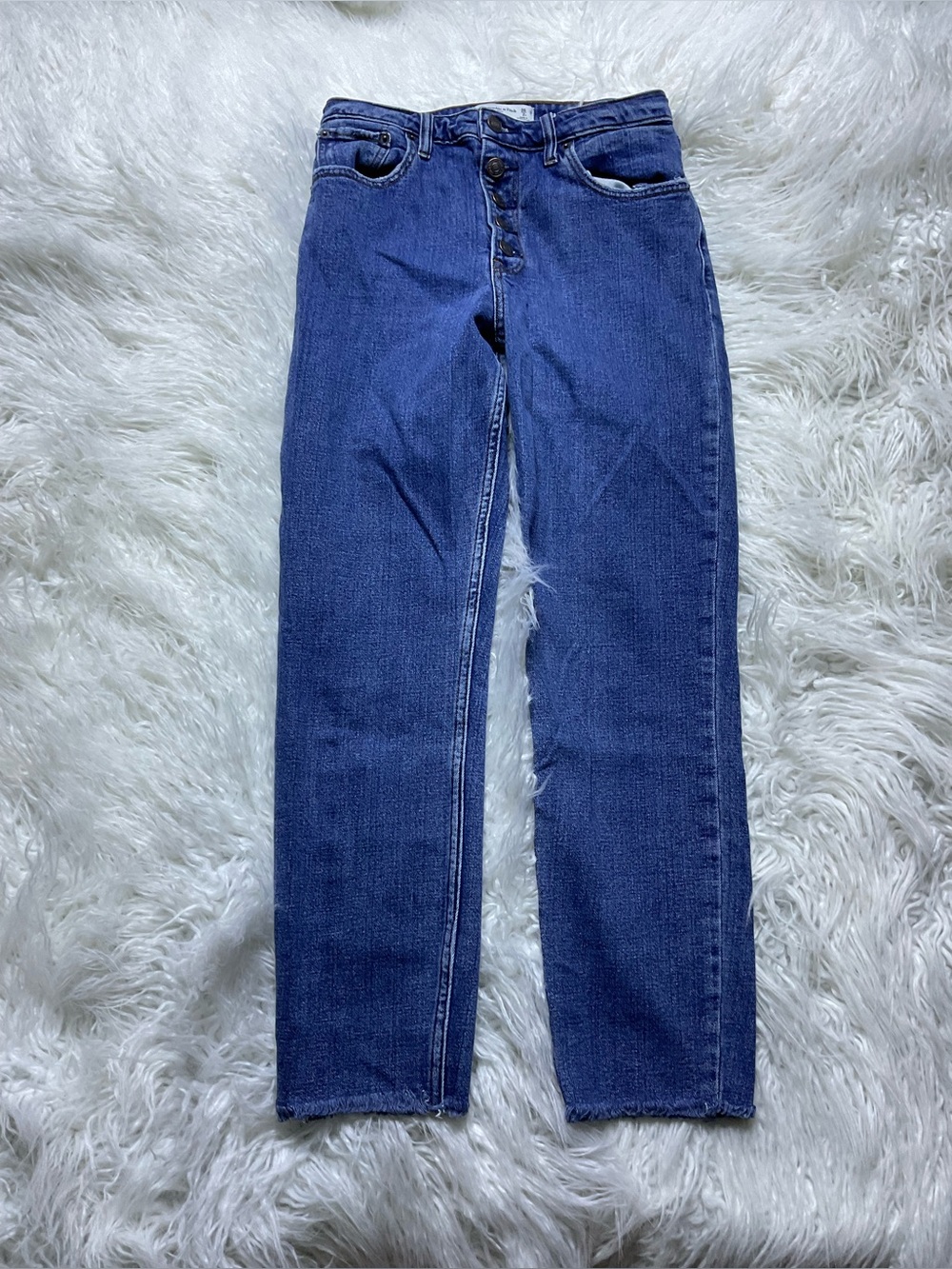 Abercrombie Curve Love The Mom High Rise Jeans